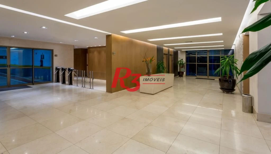 Sala para alugar, 51 m² por R$ 3.500,00/mês - Valongo - Santos/SP