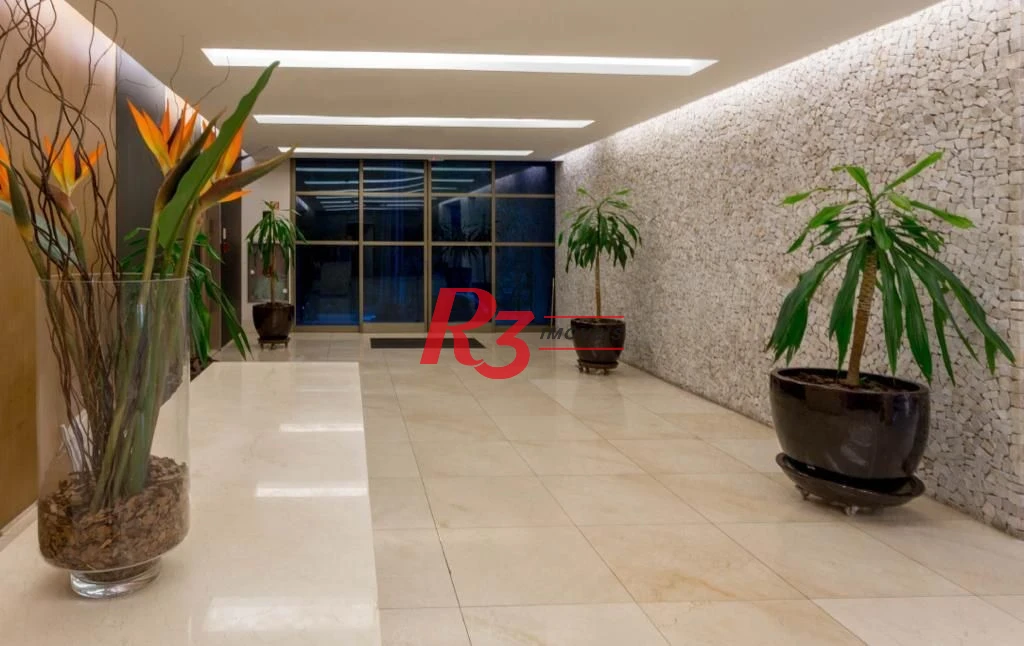 Sala para alugar, 51 m² por R$ 3.500,00/mês - Valongo - Santos/SP