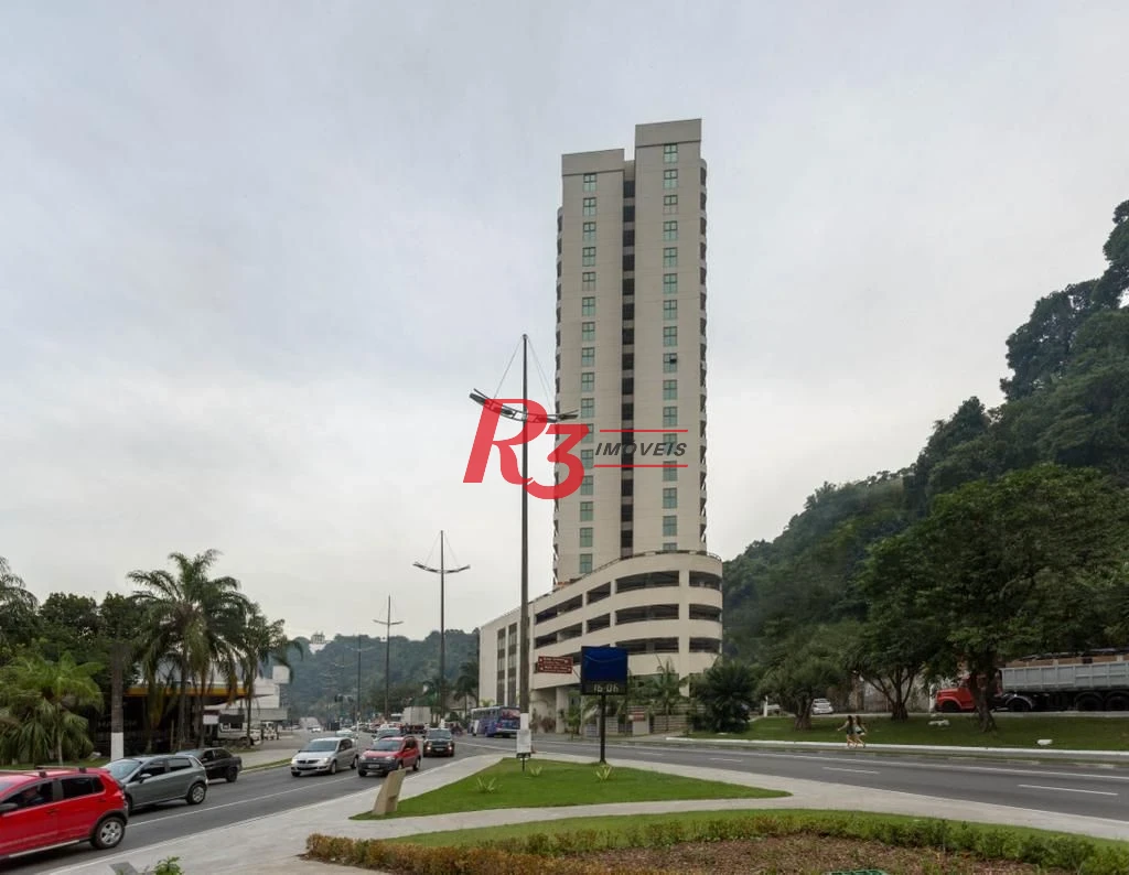 Sala para alugar, 51 m² por R$ 3.500,00/mês - Valongo - Santos/SP
