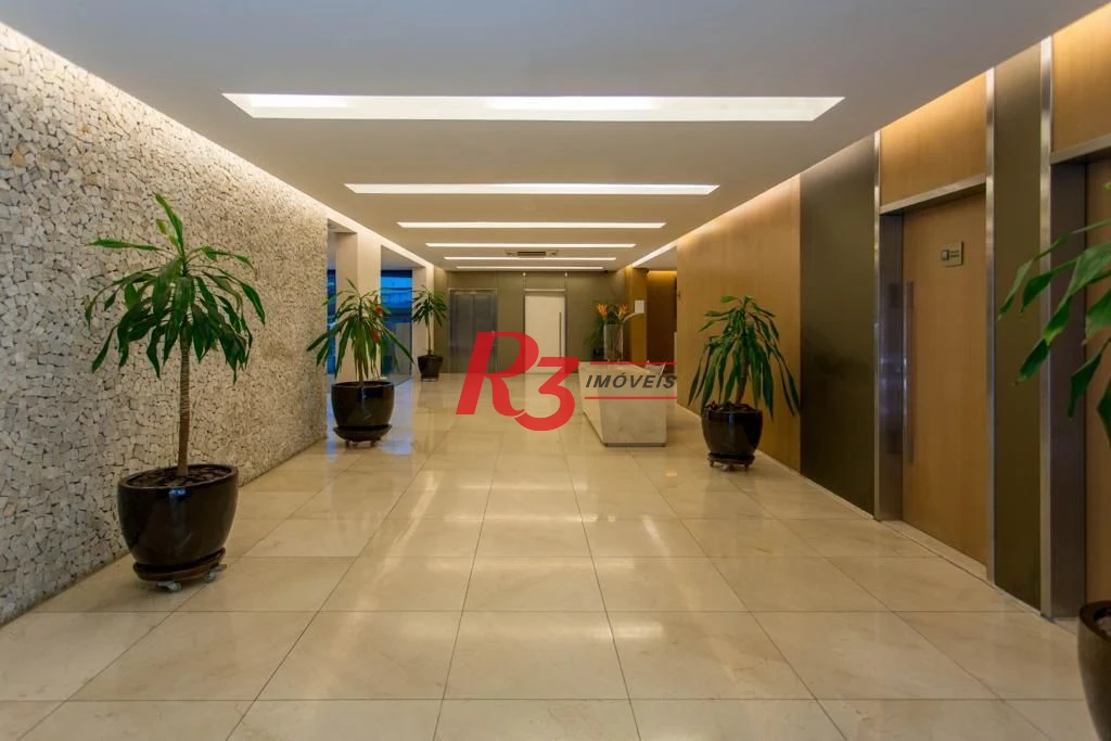Sala para alugar, 51 m² por R$ 3.500,00/mês - Valongo - Santos/SP