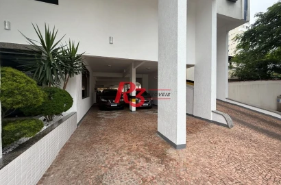 Apartamento com 2 dormitórios para alugar, 90 m² por R$ 3.800,02/mês - José Menino - Santos/SP
