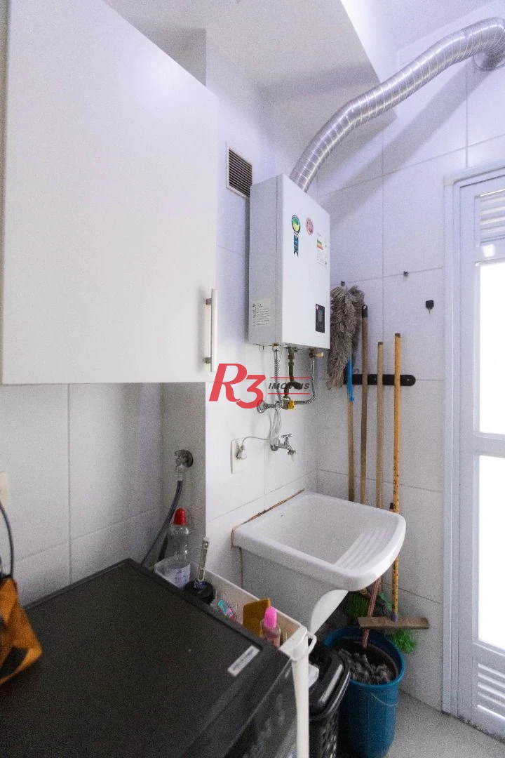 Apartamento com 2 dormitórios à venda, 64 m² por R$ 640.000,00 - Estuário - Santos/SP