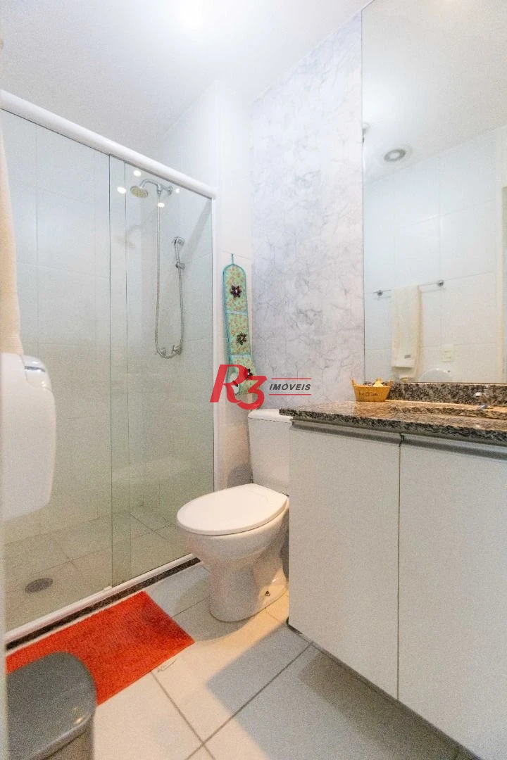 Apartamento com 2 dormitórios à venda, 64 m² por R$ 640.000,00 - Estuário - Santos/SP