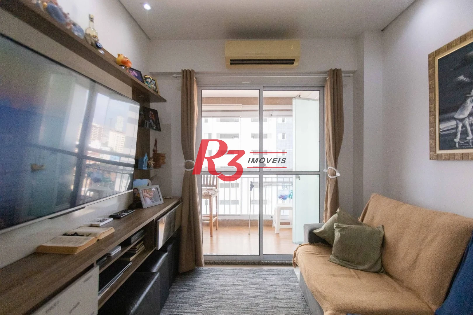 Apartamento com 2 dormitórios à venda, 64 m² por R$ 640.000,00 - Estuário - Santos/SP