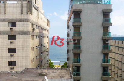 Kitnet com 1 dormitório à venda, 48 m² por R$ 340.000,00 - Aparecida - Santos/SP