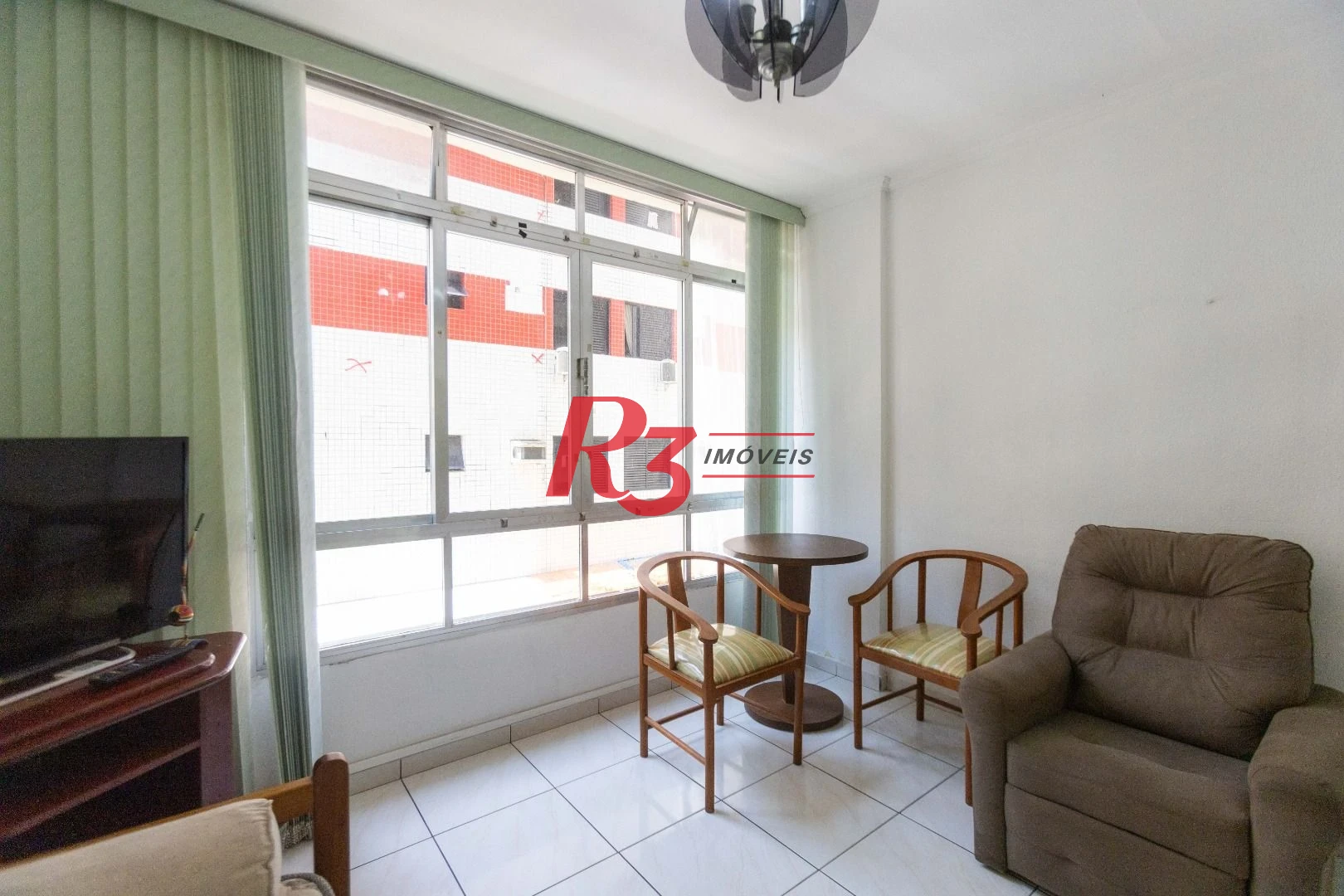 Kitnet com 1 dormitório à venda, 48 m² por R$ 340.000,00 - Aparecida - Santos/SP