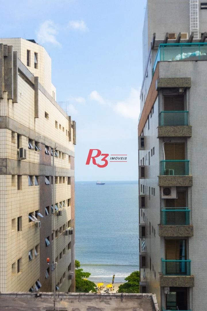 Kitnet com 1 dormitório à venda, 48 m² por R$ 340.000,00 - Aparecida - Santos/SP