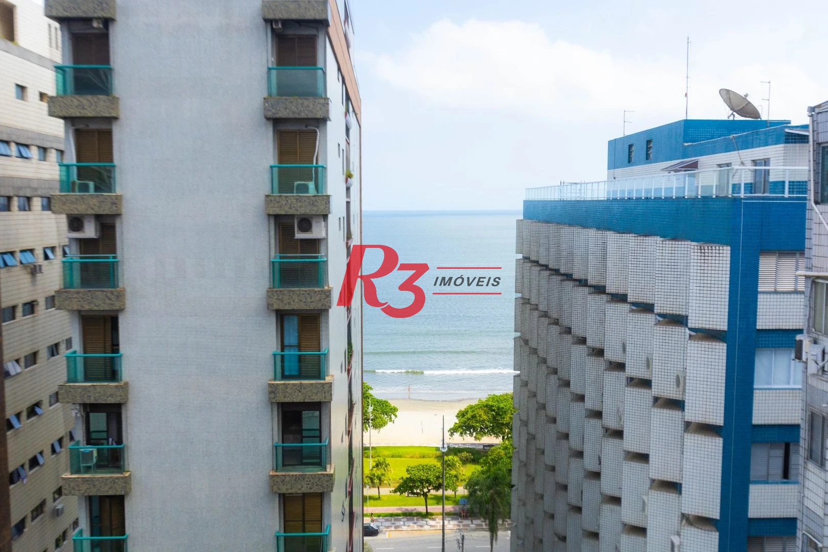 Kitnet com 1 dormitório à venda, 48 m² por R$ 340.000,00 - Aparecida - Santos/SP