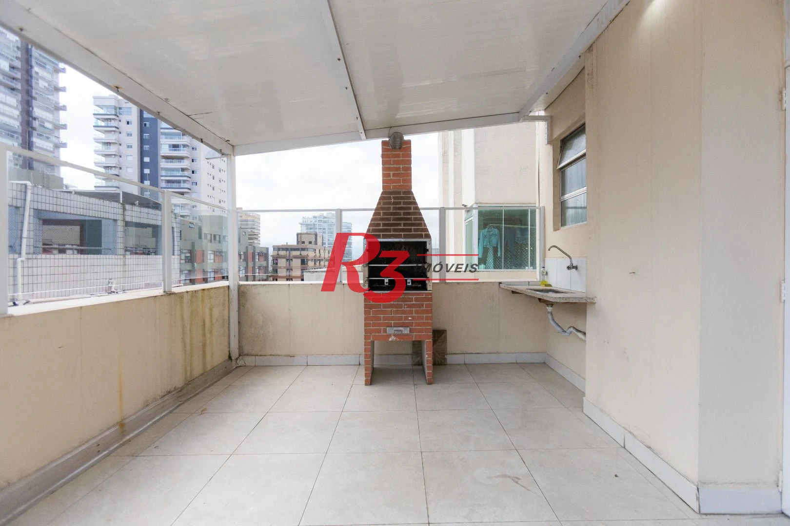 Kitnet com 1 dormitório à venda, 48 m² por R$ 340.000,00 - Aparecida - Santos/SP