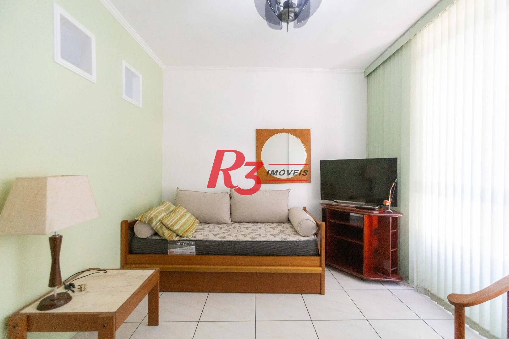 Kitnet com 1 dormitório à venda, 48 m² por R$ 340.000,00 - Aparecida - Santos/SP