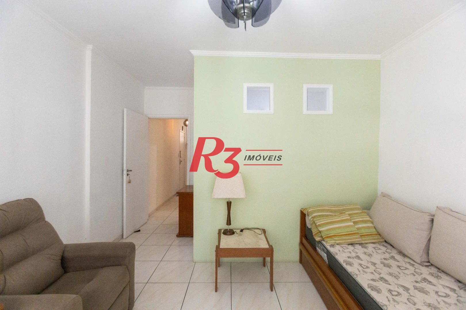 Kitnet com 1 dormitório à venda, 48 m² por R$ 340.000,00 - Aparecida - Santos/SP