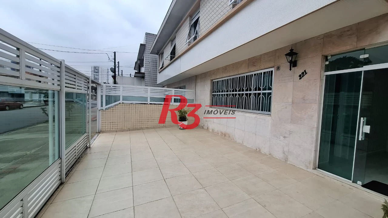 Sobrado com 3 dormitórios à venda, 170 m² por R$ 1.500.000,00 - Embaré - Santos/SP