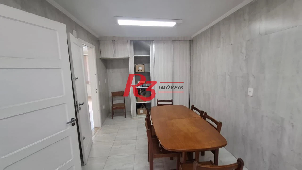 Sobrado com 3 dormitórios à venda, 170 m² por R$ 1.500.000,00 - Embaré - Santos/SP