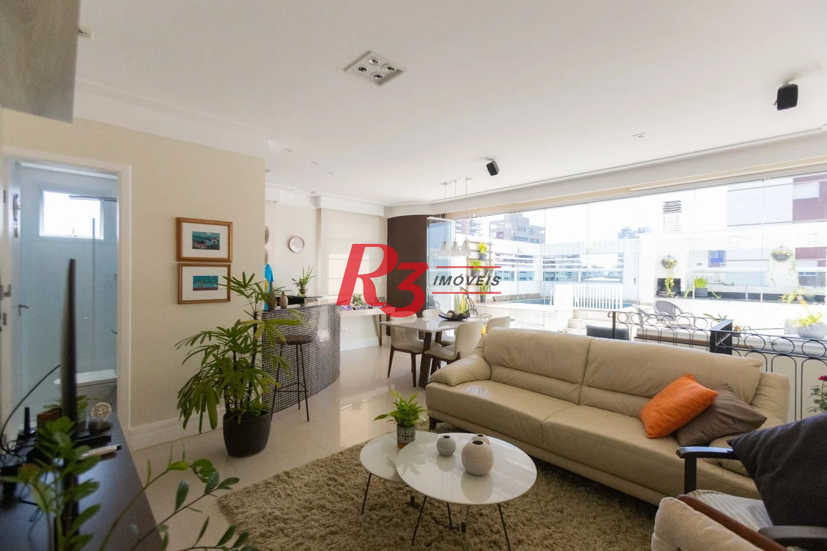 Apartamento Duplex com 2 dormitórios à venda, 175 m² por R$ 1.490.000,00 - Pompéia - Santos/SP