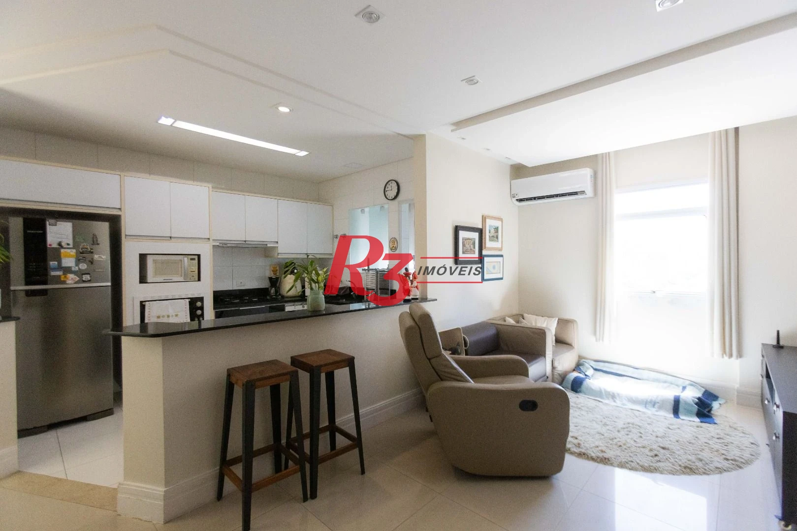 Apartamento Duplex com 2 dormitórios à venda, 175 m² por R$ 1.490.000,00 - Pompéia - Santos/SP