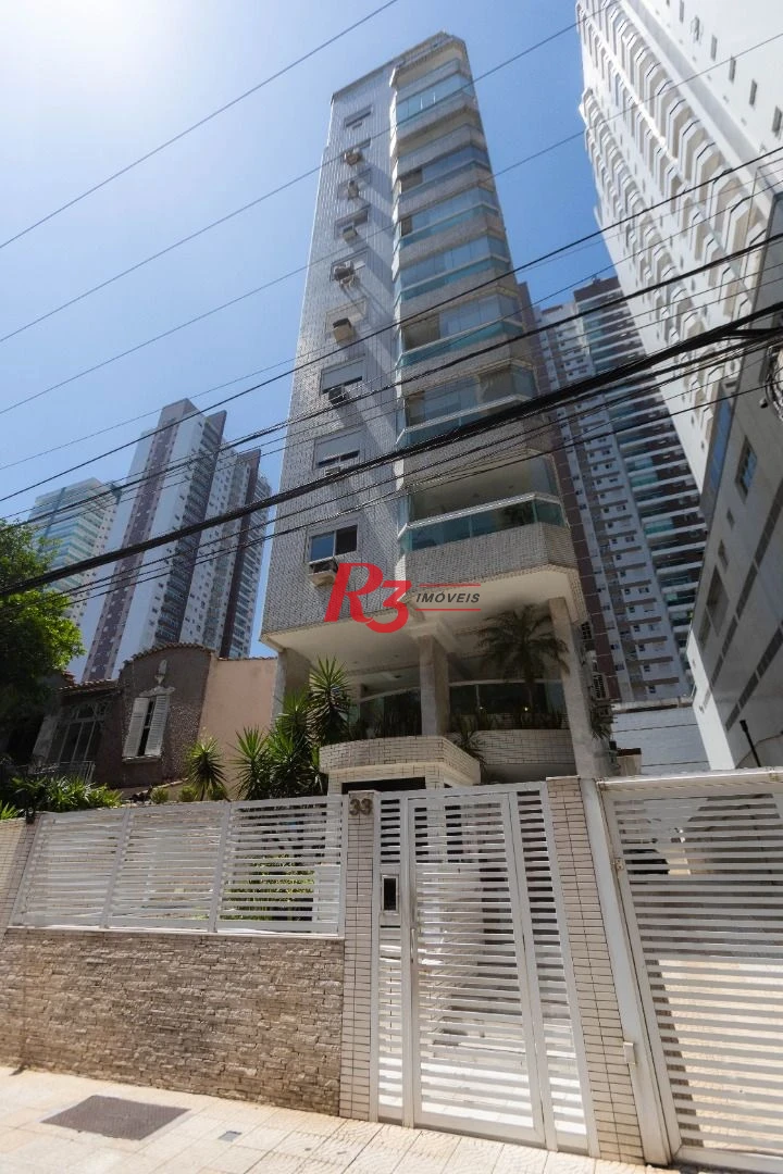 Apartamento Duplex com 2 dormitórios à venda, 175 m² por R$ 1.490.000,00 - Pompéia - Santos/SP