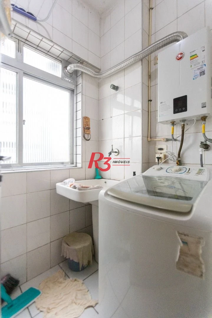 Apartamento com 2 dormitórios à venda, 68 m² por R$ 600.000,00 - Boqueirão - Santos/SP