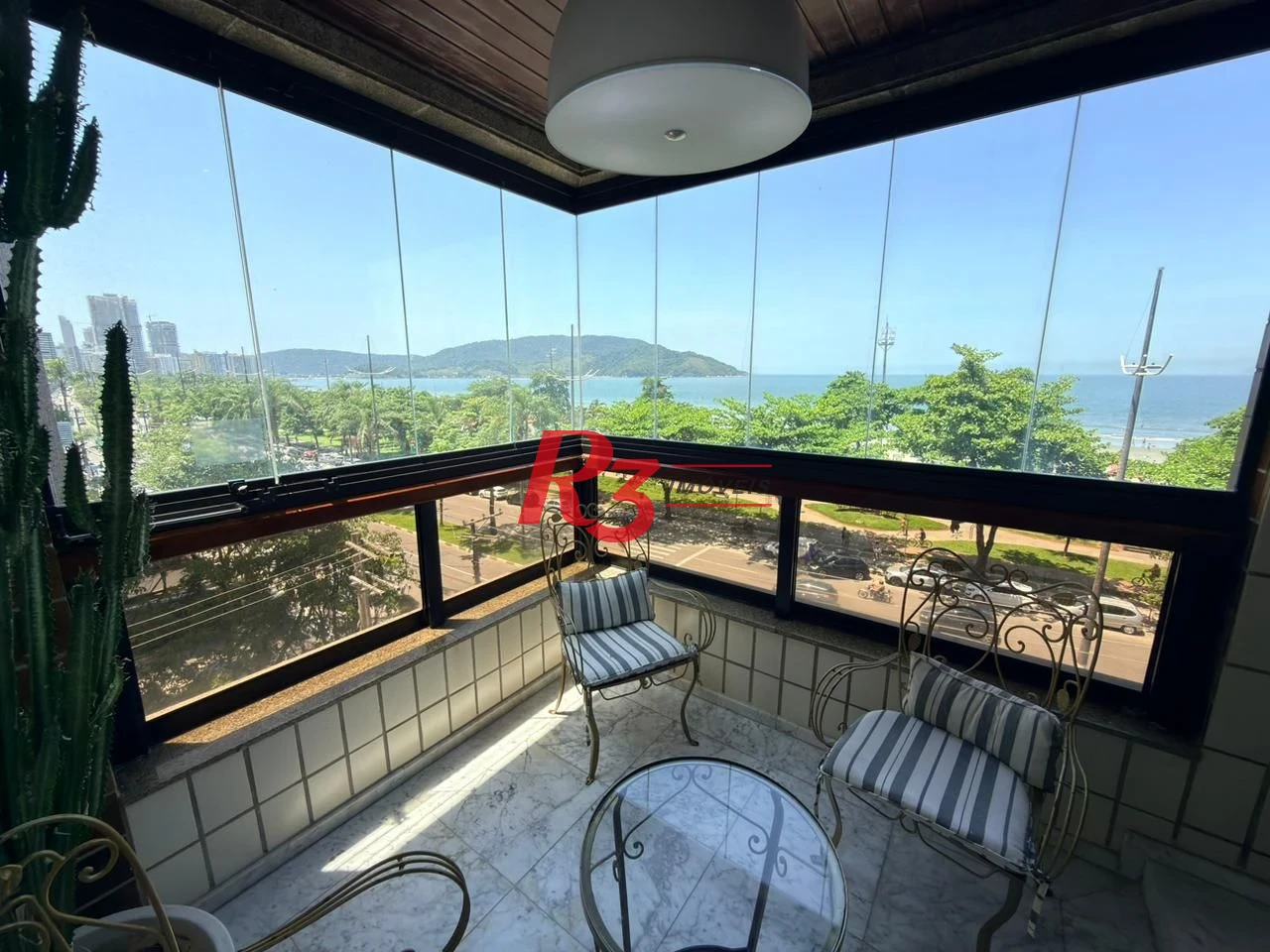Apartamento com 4 dormitórios à venda, 245 m² por R$ 3.800.000,00 - Aparecida - Santos/SP
