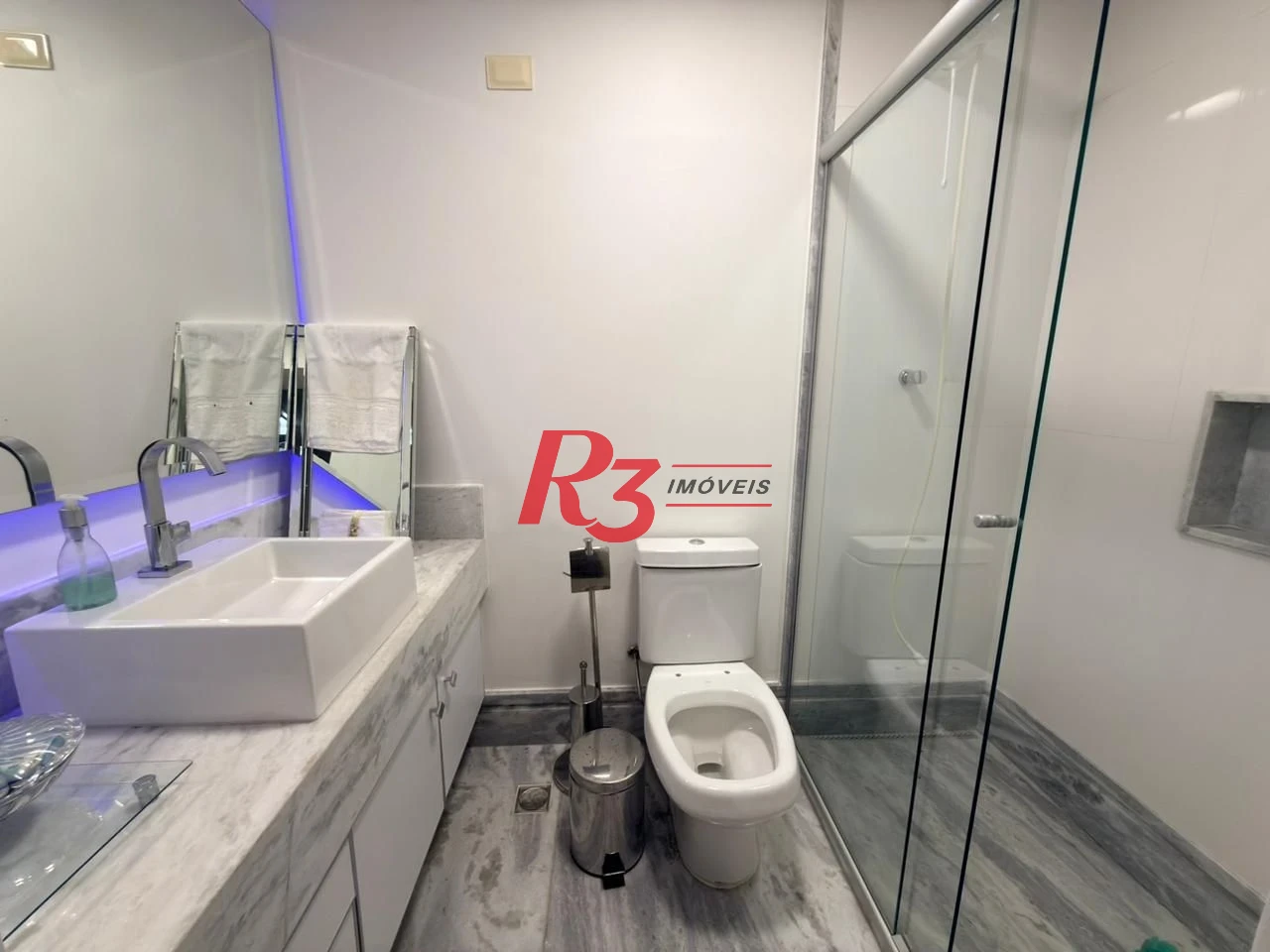 Apartamento com 4 dormitórios à venda, 245 m² por R$ 3.800.000,00 - Aparecida - Santos/SP