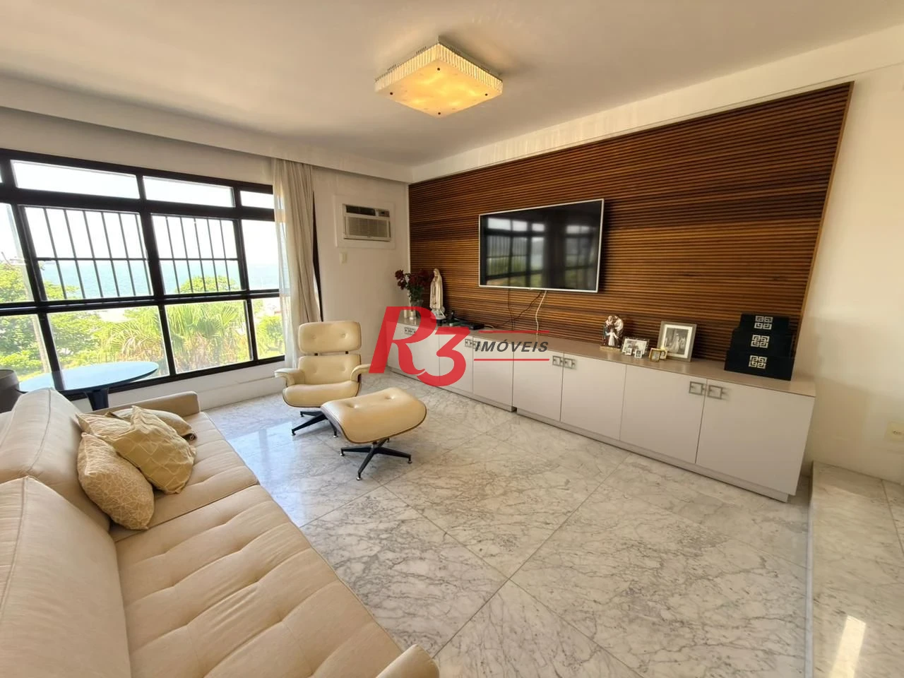 Apartamento com 4 dormitórios à venda, 245 m² por R$ 3.800.000,00 - Aparecida - Santos/SP