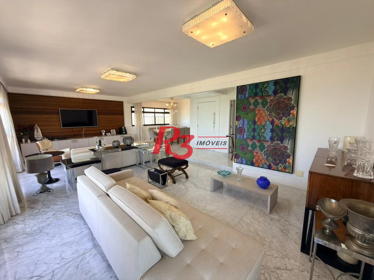 Apartamento com 4 dormitórios à venda, 245 m² por R$ 3.800.000,00 - Aparecida - Santos/SP