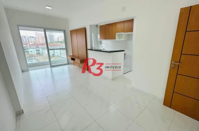 Apartamento com 2 dormitórios para alugar, 73 m² por R$ 4.500,02/mês - Ponta da Praia - Santos/SP