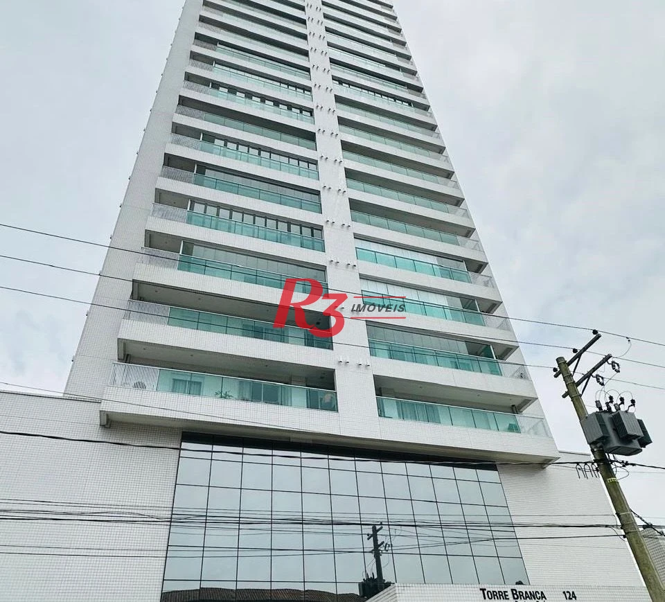 Apartamento com 2 dormitórios para alugar, 73 m² por R$ 4.500,02/mês - Ponta da Praia - Santos/SP