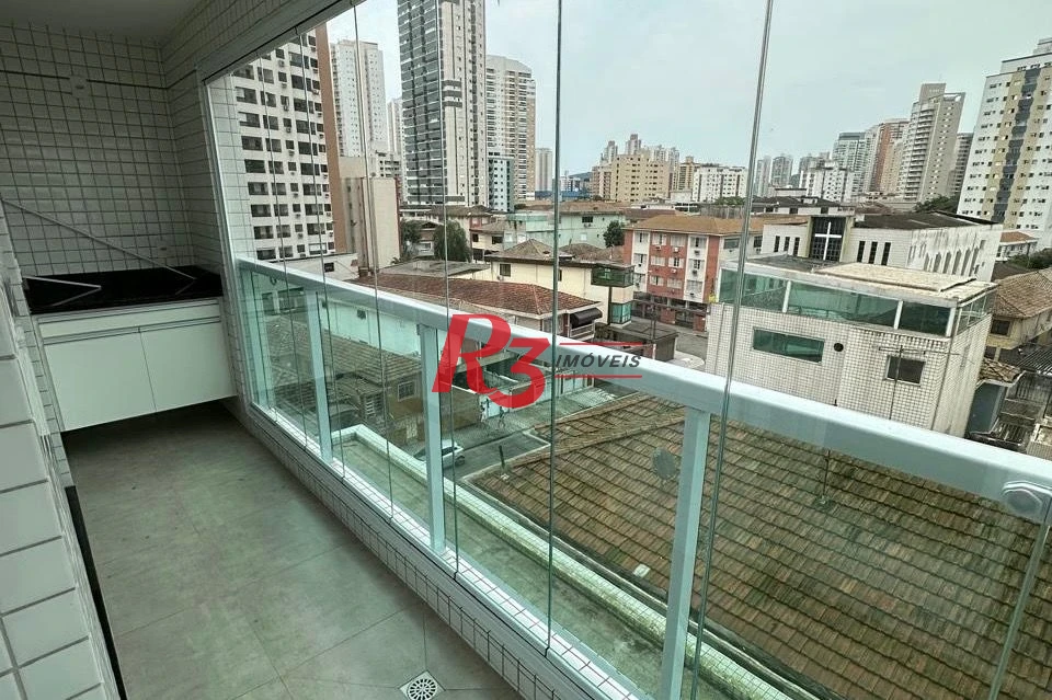 Apartamento com 2 dormitórios para alugar, 73 m² por R$ 4.500,02/mês - Ponta da Praia - Santos/SP