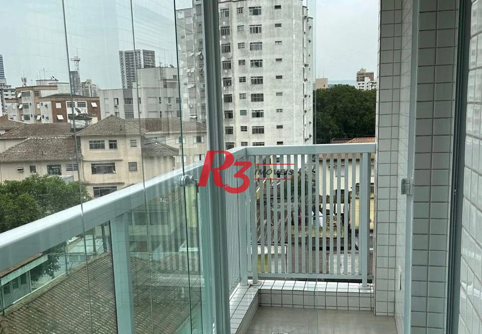 Apartamento com 2 dormitórios para alugar, 73 m² por R$ 4.500,02/mês - Ponta da Praia - Santos/SP