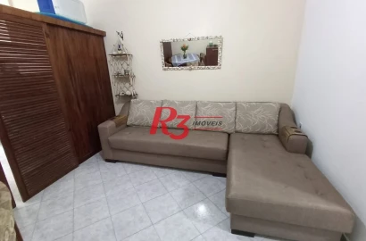 Apartamento com 1 dormitório à venda, 38 m² por R$ 371.600,00 - Boqueirão - Santos/SP