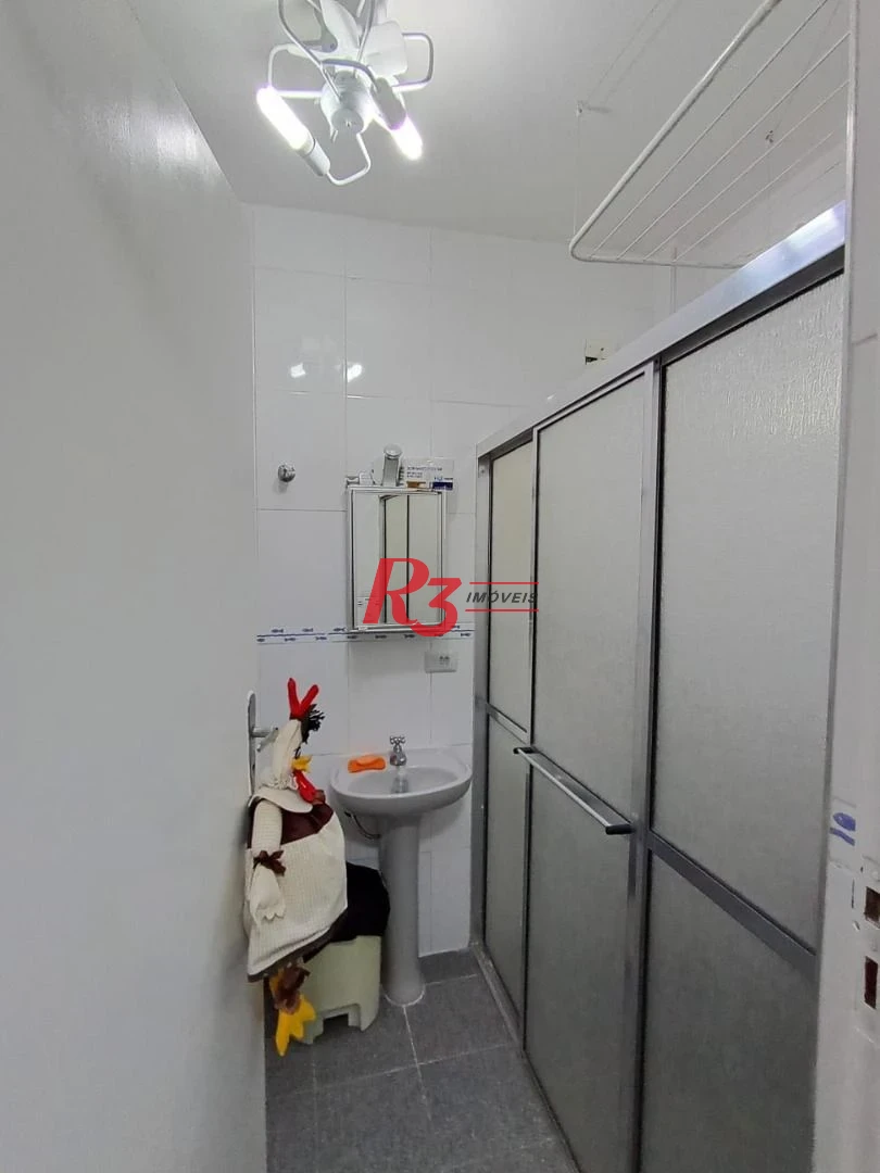 Apartamento com 1 dormitório à venda, 38 m² por R$ 371.600,00 - Boqueirão - Santos/SP