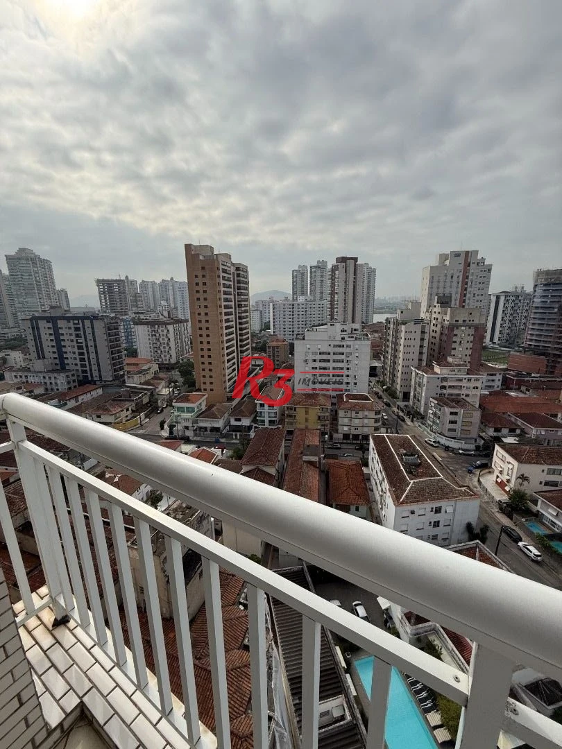 Cobertura com 3 dormitórios à venda, 110 m² por R$ 1.330.000,00 - Ponta da Praia - Santos/SP