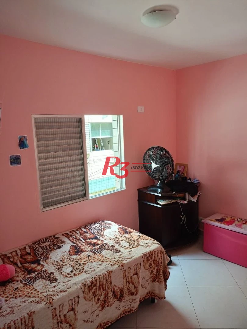 Apartamento com 2 dormitórios à venda, 45 m² por R$ 300.000,00 - Aparecida - Santos/SP