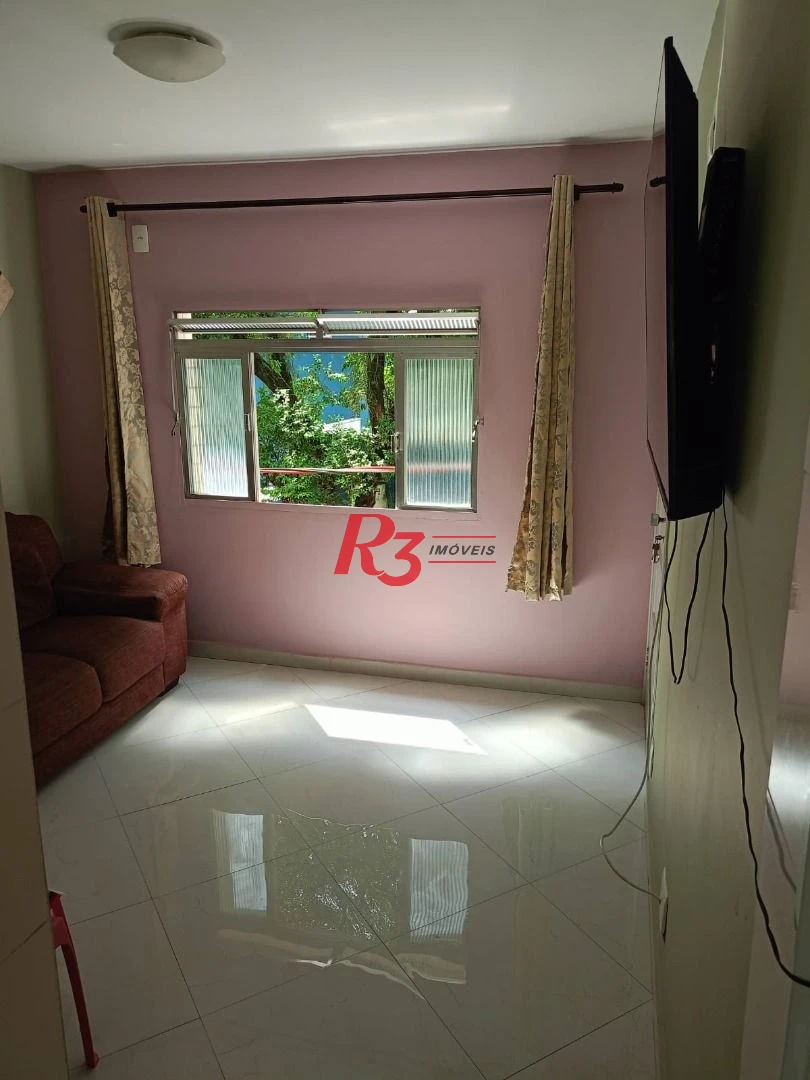 Apartamento com 2 dormitórios à venda, 45 m² por R$ 300.000,00 - Aparecida - Santos/SP