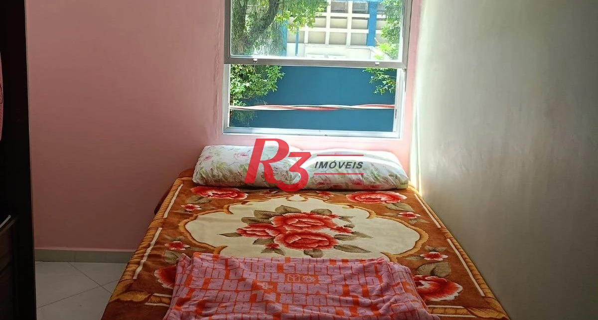 Apartamento com 2 dormitórios à venda, 45 m² por R$ 300.000,00 - Aparecida - Santos/SP