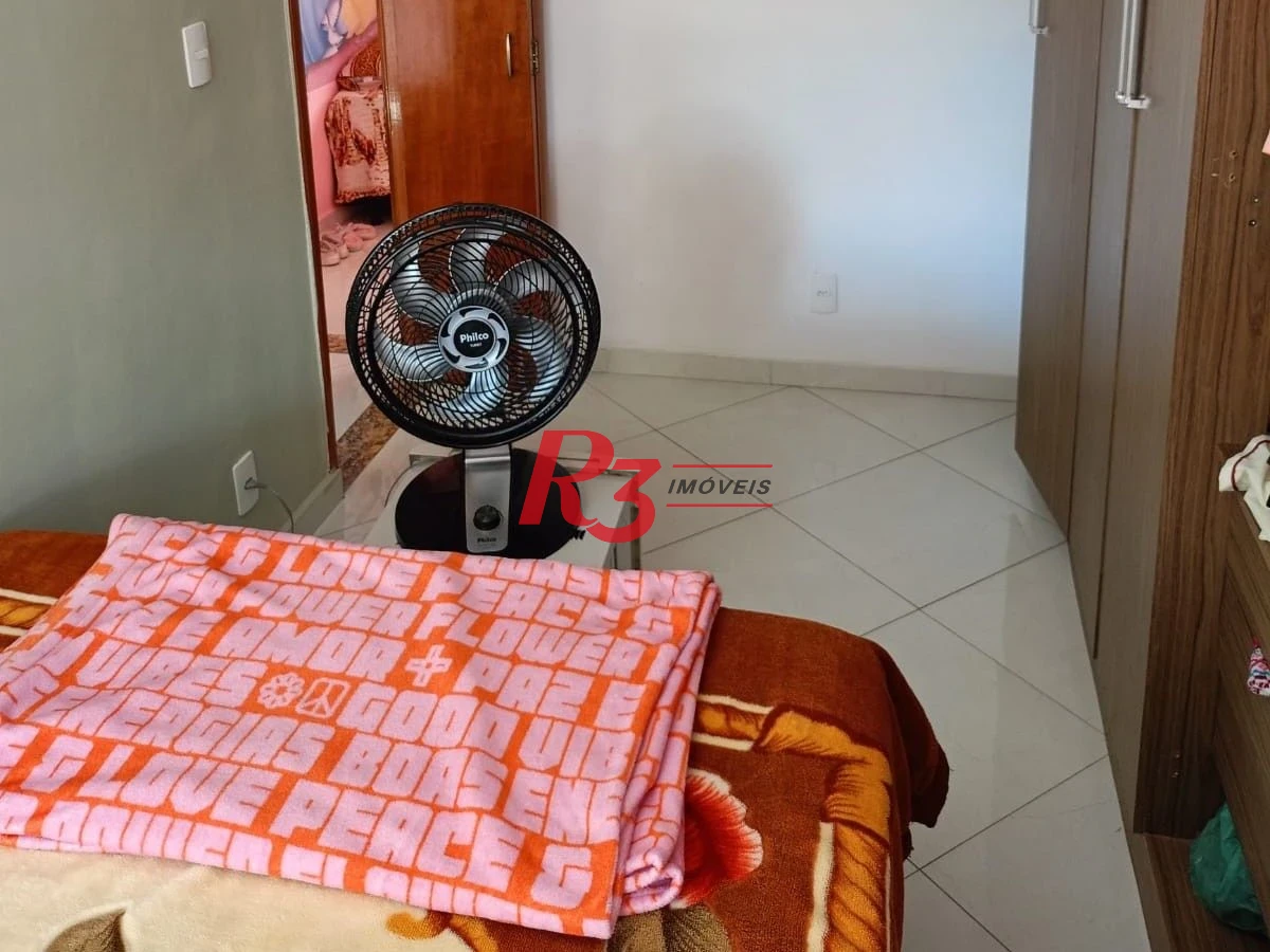 Apartamento com 2 dormitórios à venda, 45 m² por R$ 300.000,00 - Aparecida - Santos/SP