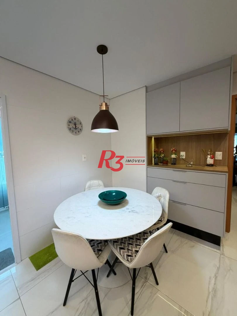 Apartamento com 3 dormitórios à venda, 134 m² por R$ 2.670.000,00 - Boqueirão - Santos/SP
