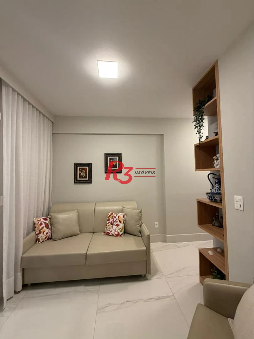 Apartamento com 3 dormitórios à venda, 134 m² por R$ 2.670.000,00 - Boqueirão - Santos/SP