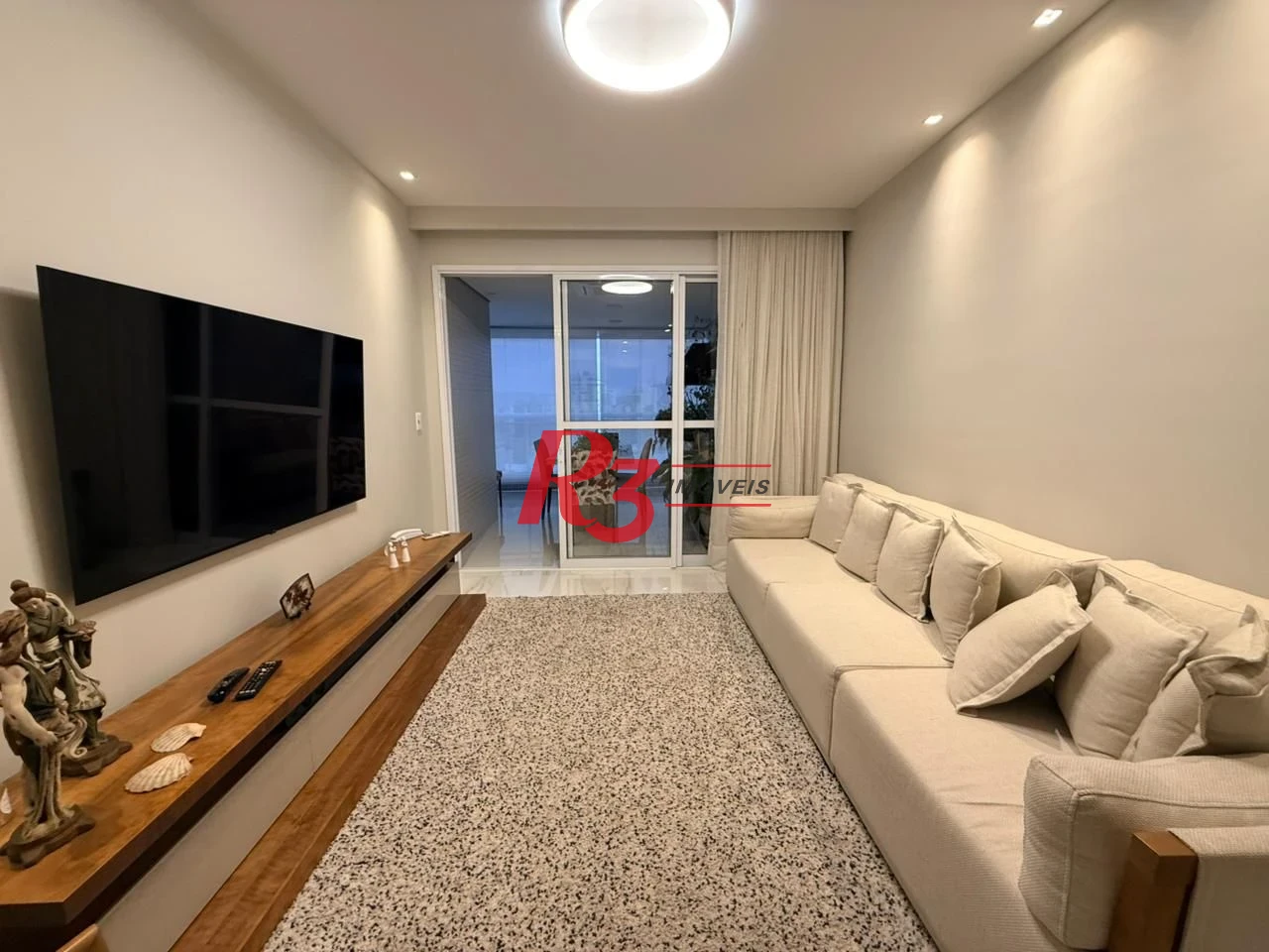 Apartamento com 3 dormitórios à venda, 134 m² por R$ 2.670.000,00 - Boqueirão - Santos/SP
