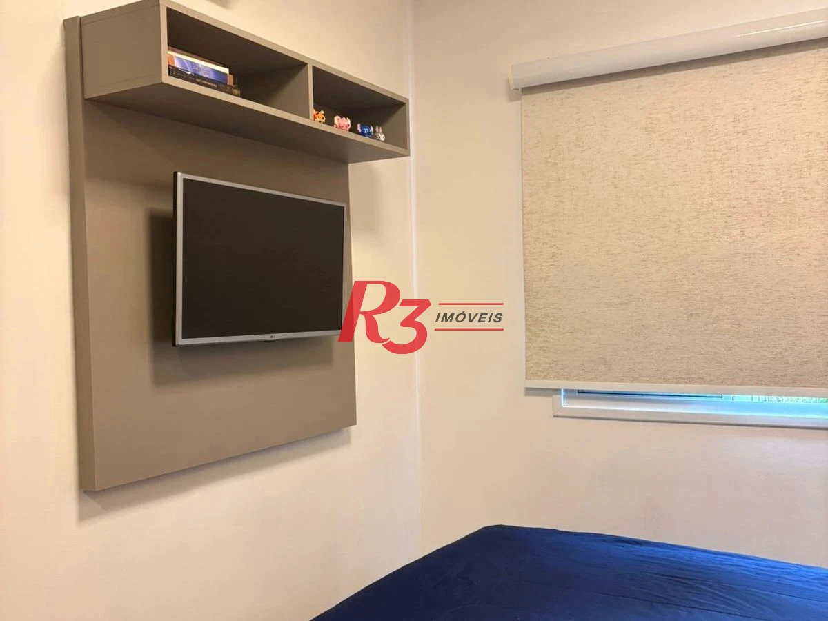 Apartamento com 2 dormitórios à venda, 62 m² por R$ 650.000,00 - Marapé - Santos/SP