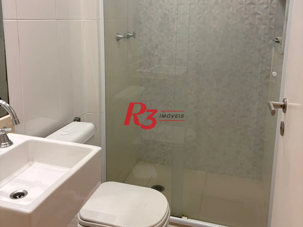 Apartamento com 2 dormitórios à venda, 62 m² por R$ 650.000,00 - Marapé - Santos/SP