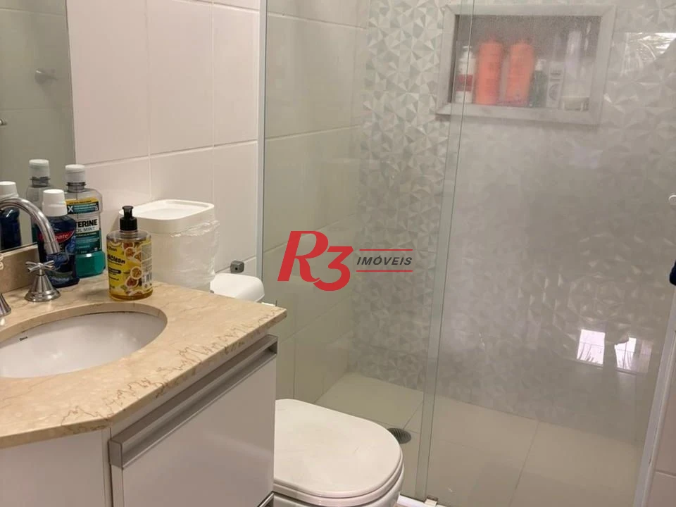 Apartamento com 2 dormitórios à venda, 62 m² por R$ 650.000,00 - Marapé - Santos/SP