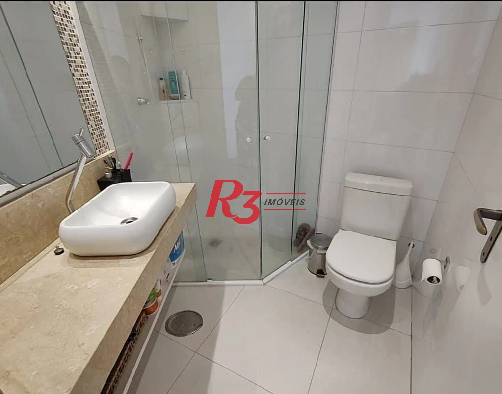 Apartamento com 3 dormitórios para alugar, 179 m² por R$ 8.500,00/mês - José Menino - Santos/SP