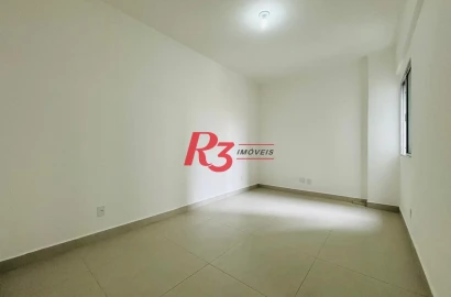 Studio com 1 dormitório à venda, 33 m² por R$ 300.000,00 - Embaré - Santos/SP