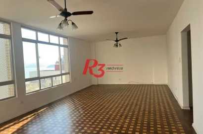 Apartamento com 4 dormitórios para alugar, 200 m² por R$ 6.900,00/mês - Boqueirão - Santos/SP
