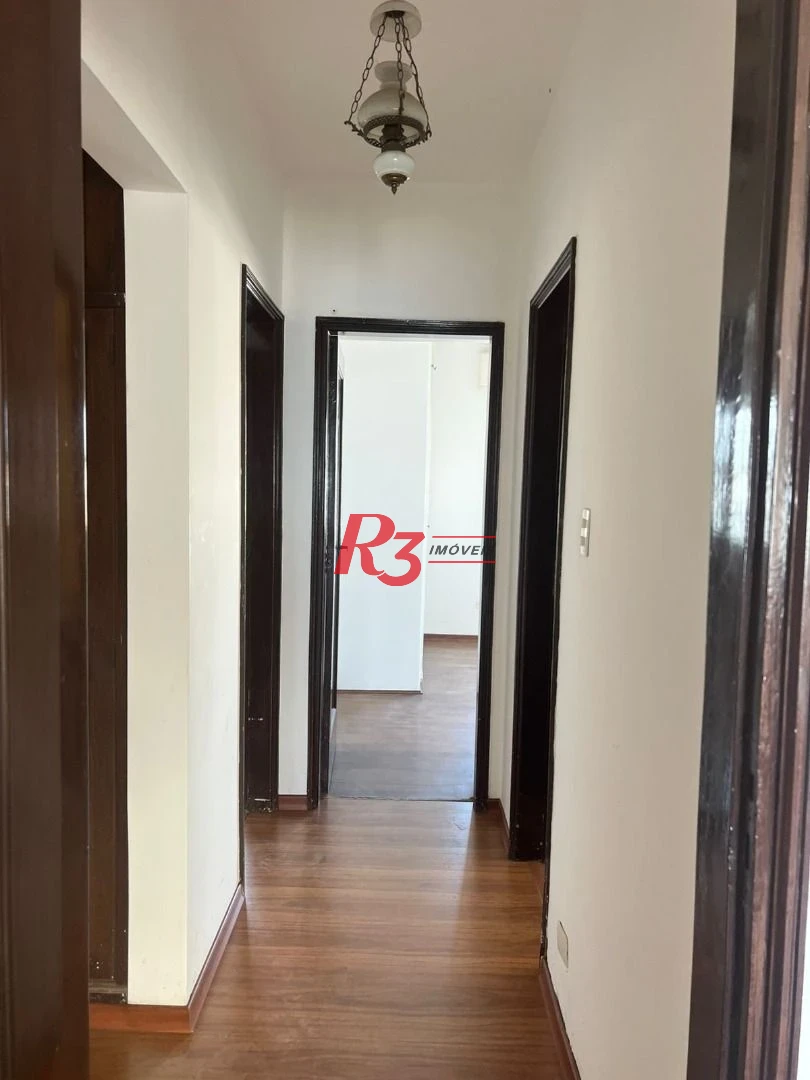 Apartamento com 4 dormitórios para alugar, 200 m² por R$ 6.900,00/mês - Boqueirão - Santos/SP