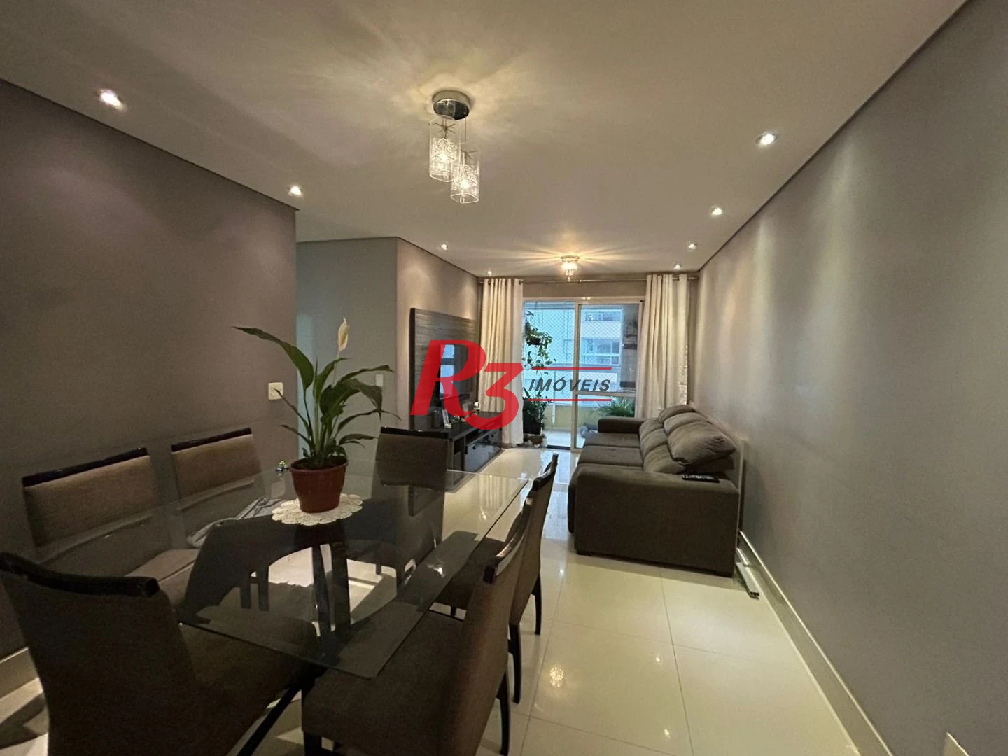 Apartamento com 3 dormitórios à venda, 77 m² por R$ 750.000,00 - Ponta da Praia - Santos/SP
