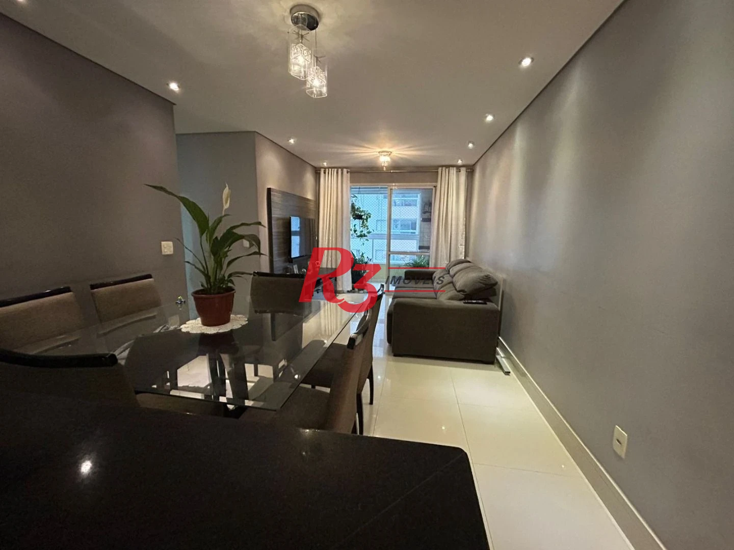 Apartamento com 3 dormitórios à venda, 77 m² por R$ 750.000,00 - Ponta da Praia - Santos/SP