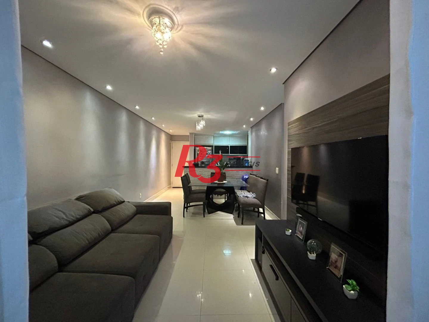 Apartamento com 3 dormitórios à venda, 77 m² por R$ 750.000,00 - Ponta da Praia - Santos/SP