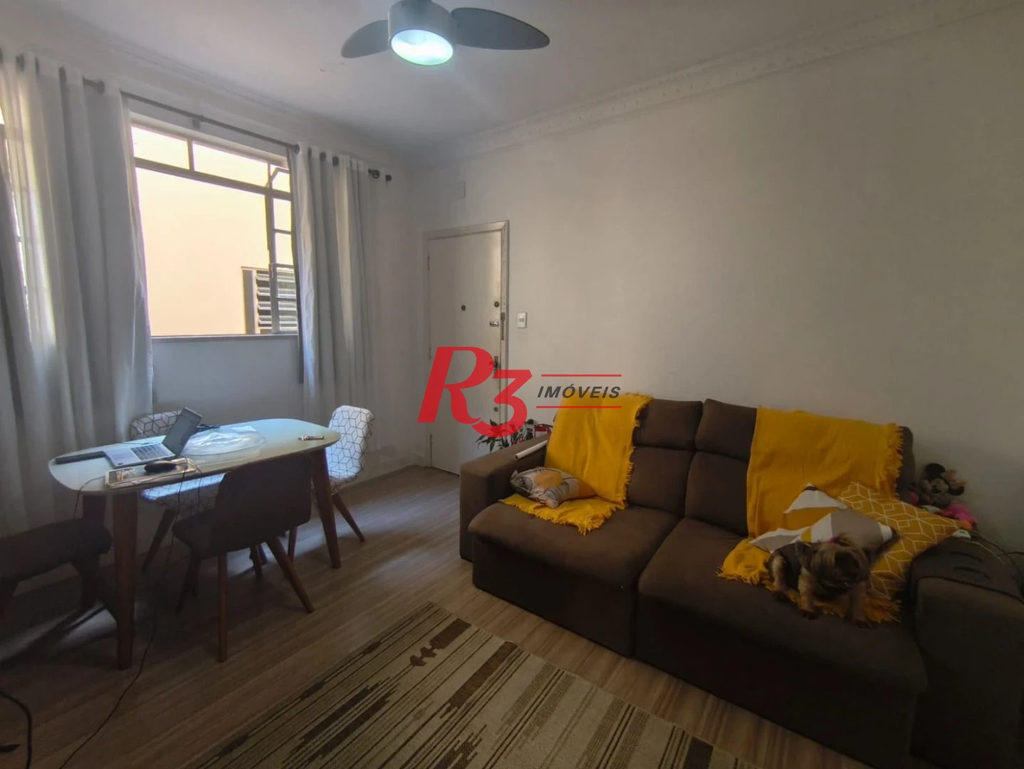 Apartamento com 2 dormitórios à venda, 64 m² por R$ 345.000,00 - Campo Grande - Santos/SP